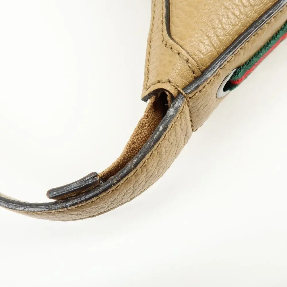 Gucci Sherry Calfskin Hobo Bag Beige